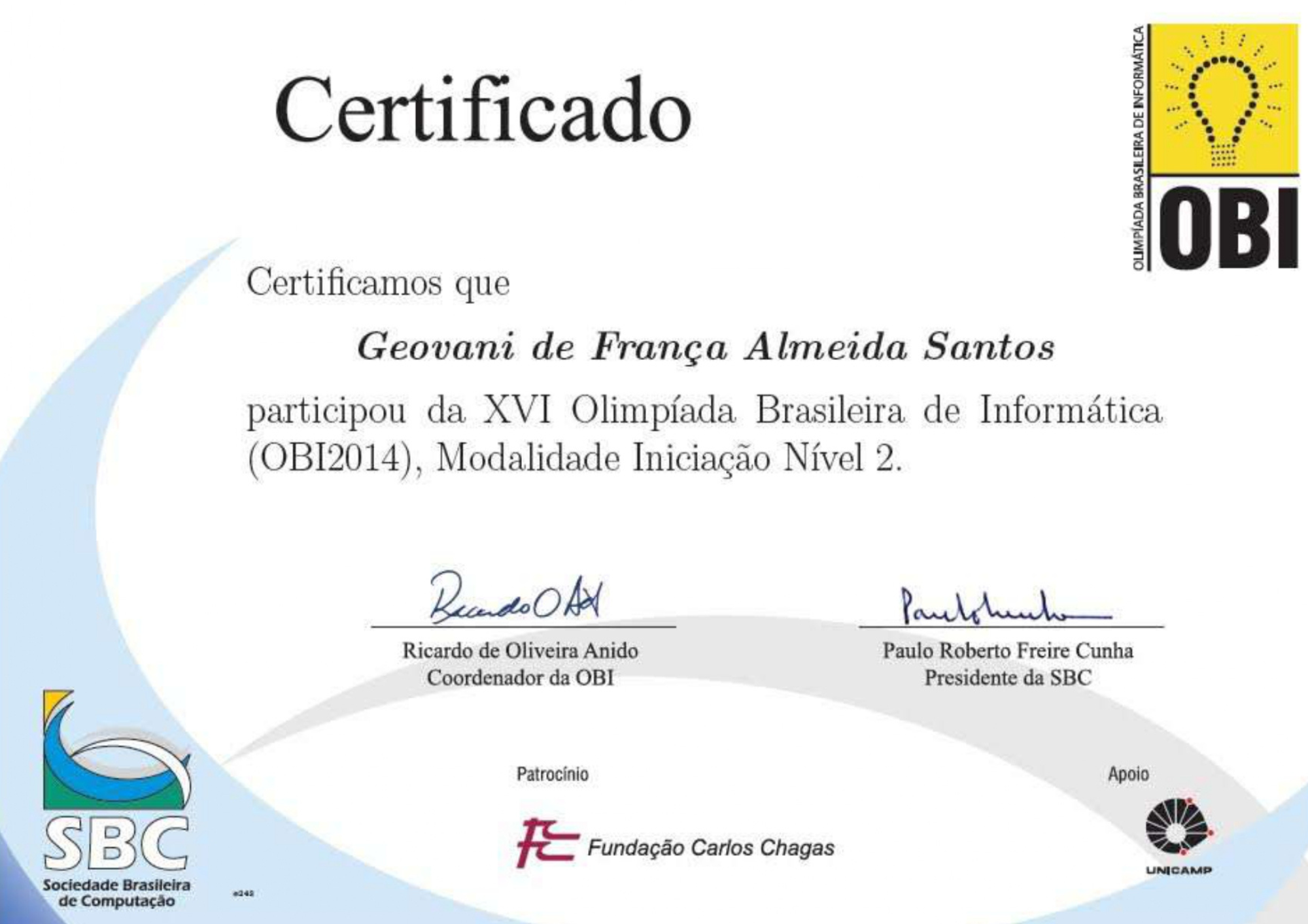 OBI 2014